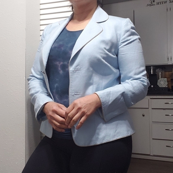 TAHARI Arthur S. Levine Women's Blazer Jacket Size 4P - Picture 4 of 17